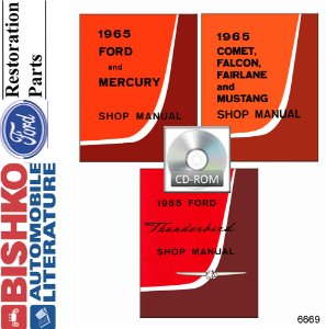 1965 Ford Shop Service Repair Manual PDF