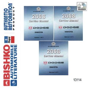 2008 Dodge Truck Dakota Factory Shop Service Manual