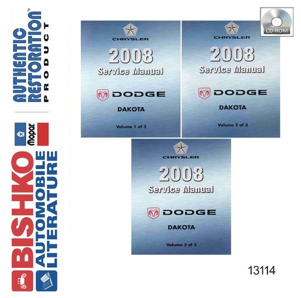 2008 Dodge Truck Dakota Factory Shop Service Manual