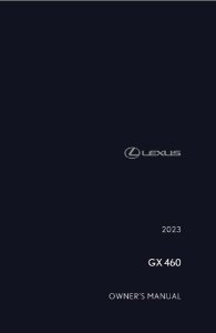 2023 Lexus GX 460 Owner's Manual