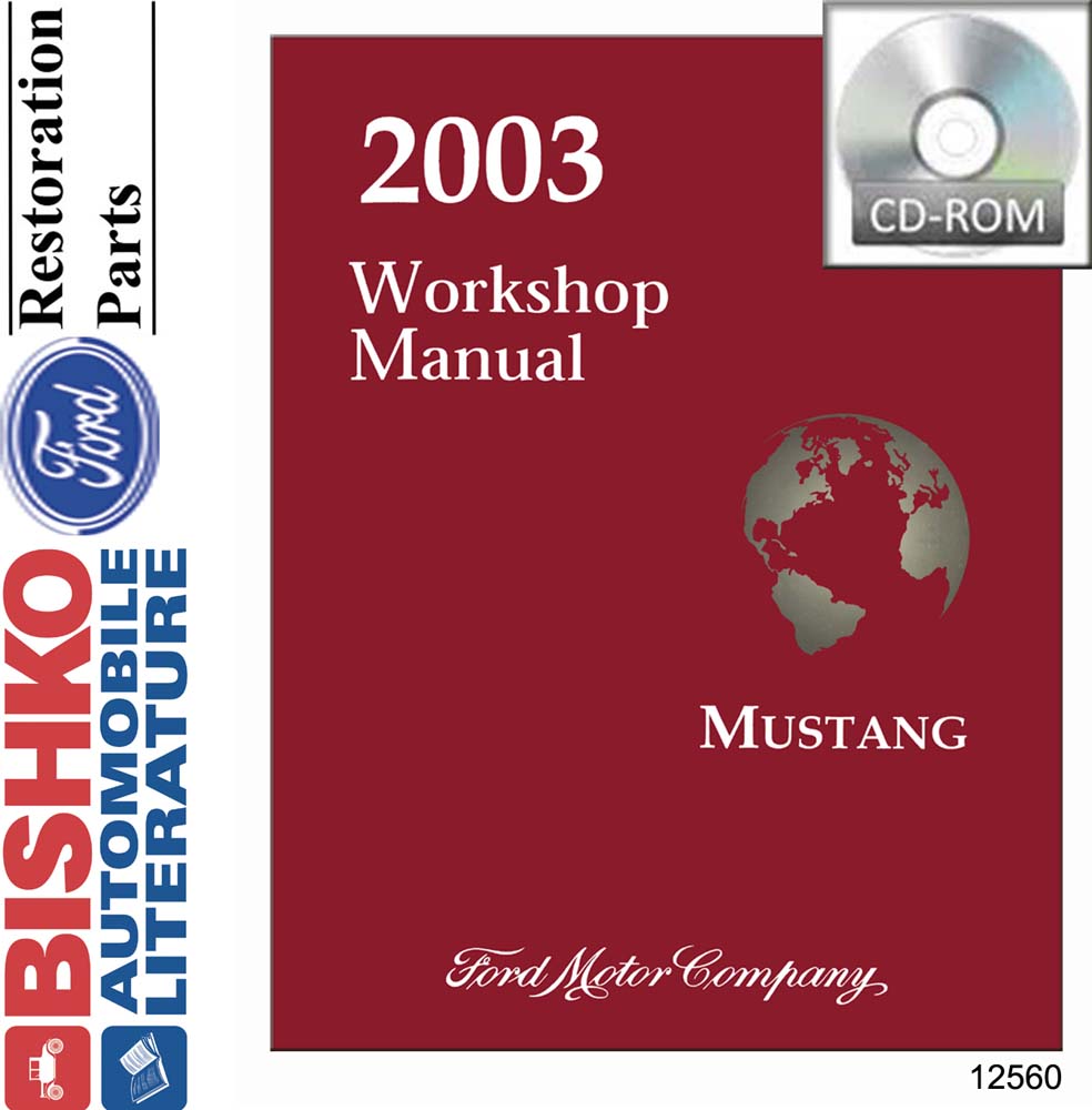 2003 Ford Mustang Factory Shop Service Manual
