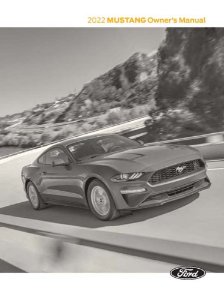 2022 Ford Mustang Owner's Manual