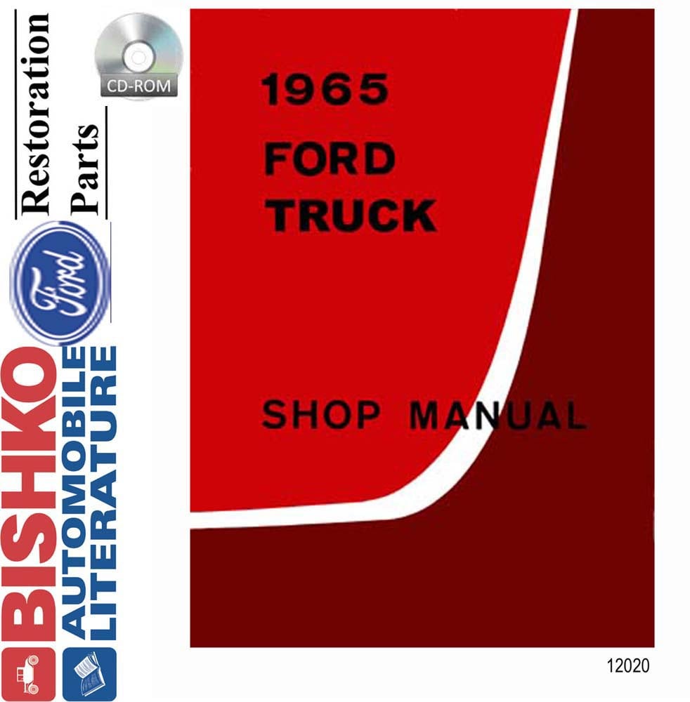 1965 FORD ECONOLINE Full Line (EXCEPT ECONOLINE) Body, Chassis & Electrical Service Manual