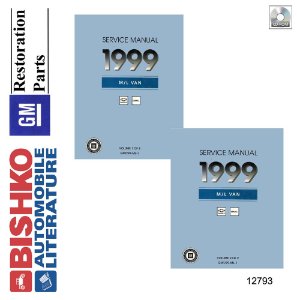 1999 Chevrolet Truck Astro, Safari Factory Shop Service Manual