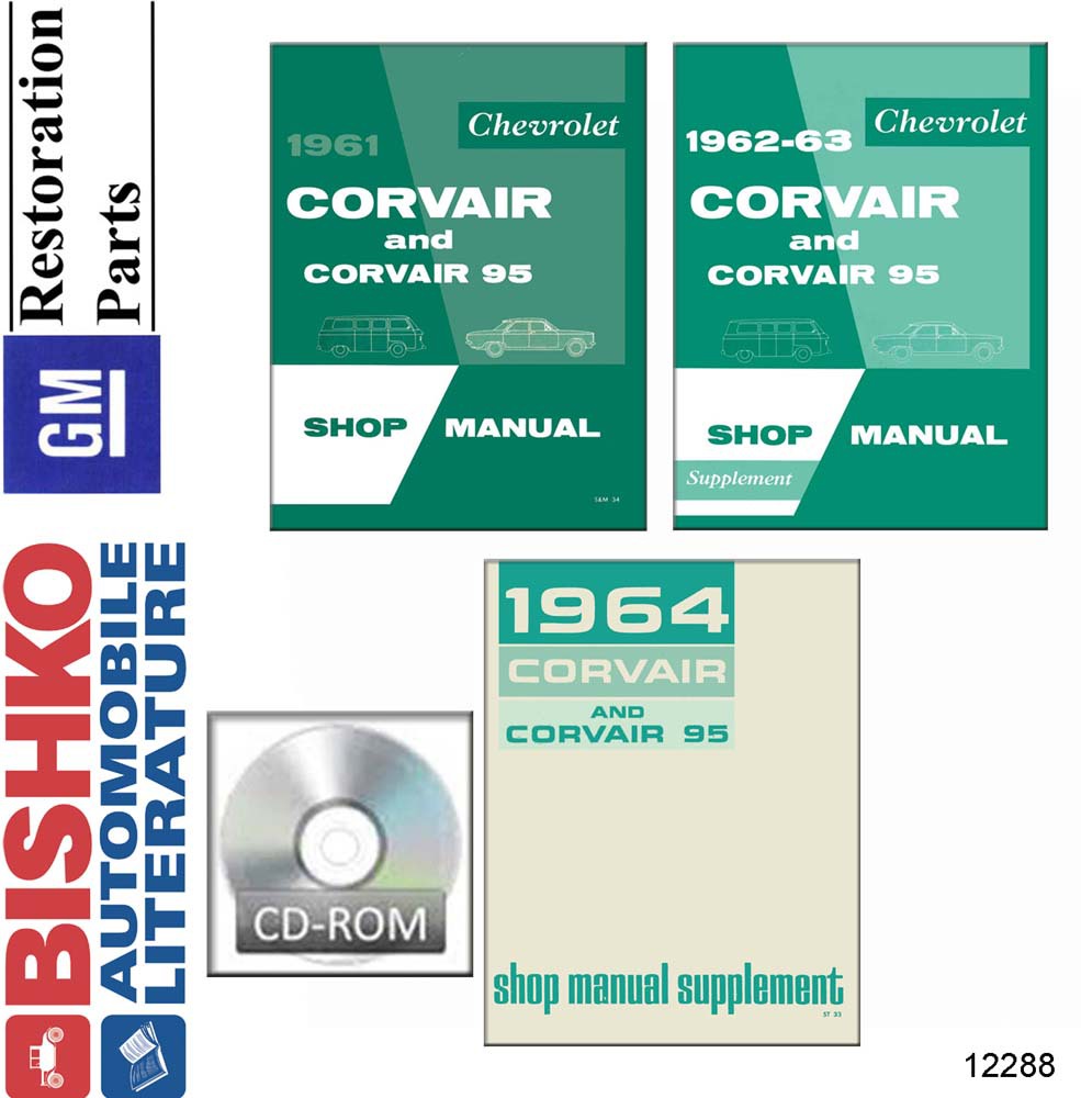 1961–1964 Chevrolet Corvair Factory Shop Service Manual