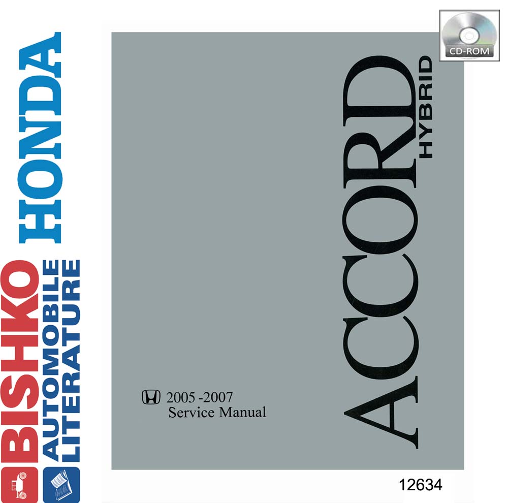 2005–2007 Honda Accord Hybrid Factory Shop Service Manual