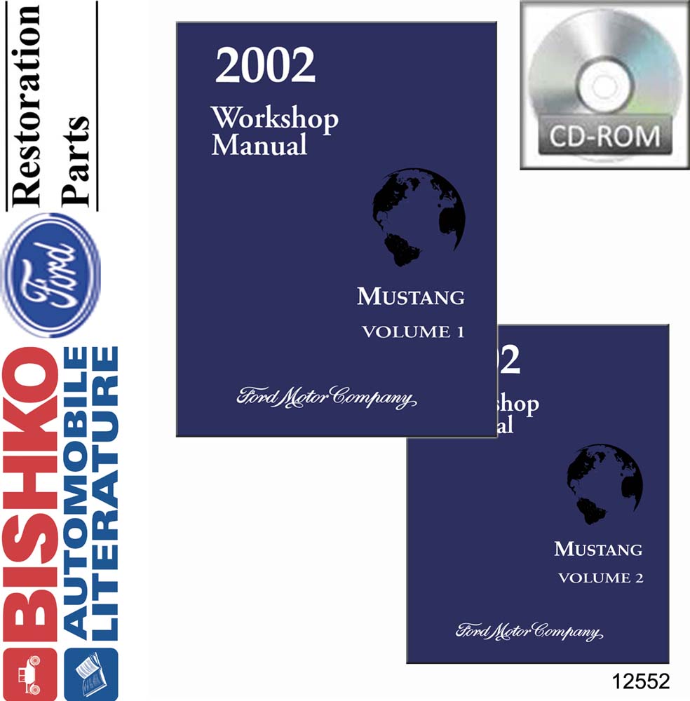 2002 Ford Mustang Factory Shop Service Manual