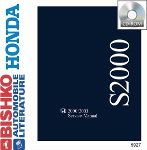 2000–2003 Honda S2000 Factory Shop Service Manual
