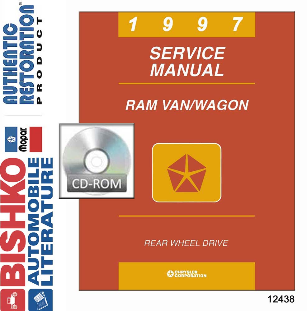 1997 Dodge Truck Ram Van, Ram Wagon Factory Shop Service Manual