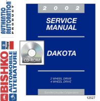 2002 Dodge Truck Dakota Factory Shop Service Manual sample image