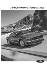 2023 Ford MUSTANG Owner's Manual