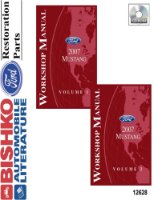 2007 Ford Mustang Shop Service Repair Manual PDF sample image