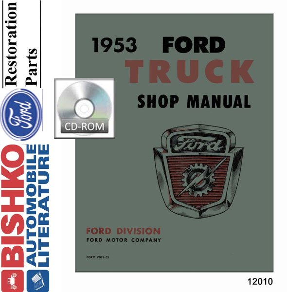 1953 Ford Truck Shop Service Repair Manual PDF