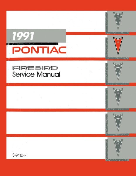 1991 Pontiac Firebird Factory Shop Service Manual