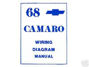 1968 Chevrolet Camaro Wiring Diagrams Manual