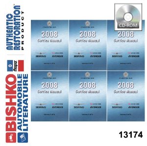 2008 Chrysler Sebring, Avenger Factory Shop Service Manual