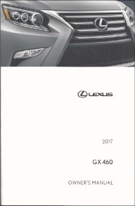 2017 Lexus GX 460 Owner's Manual