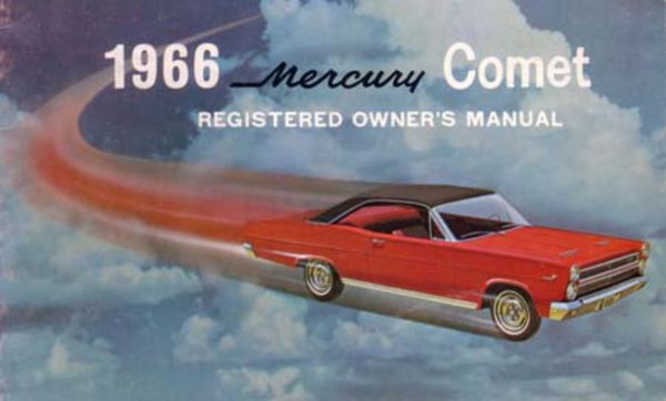 1966 Mercury Comet Owner's Manual