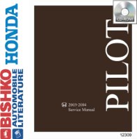 2003–2004 Honda Pilot Factory Shop Service Manual sample image