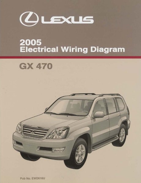 2005 Lexus GX 470 Wiring Diagrams Manual