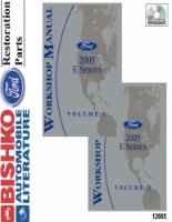 2005 FORD E-SERIES TRUCK Body, Chassis & Electrical Service Manual sample image