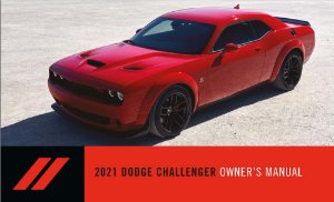 2021 Dodge Challenger Owner's Manual