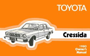 1980 Toyota Cressida Owner's Manual