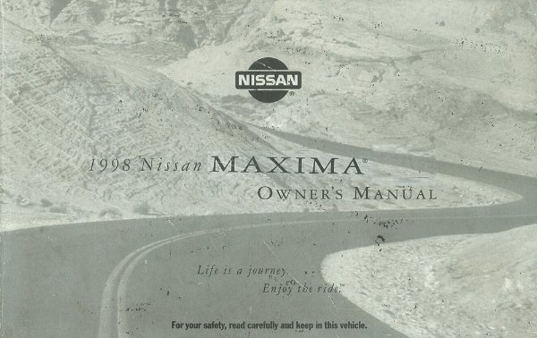 1998 Nissan Maxima Owner's Manual