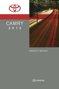 2015 Toyota Camry Owner's Manual