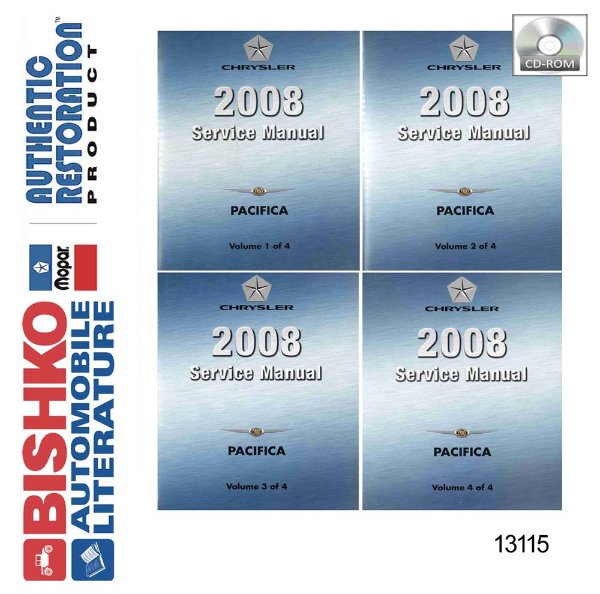 2008 Chrysler Pacifica Factory Shop Service Manual