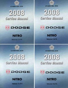2008 Dodge Truck Nitro Factory Shop Service Manual
