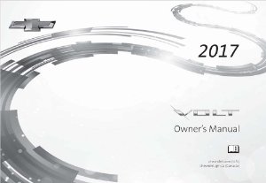 2017 Chevrolet Volt Owner's Manual