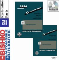 1996 Cadillac Fleetwood Factory Shop Service Manual sample image