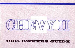 1965 Chevrolet Chevy II Owner's Manual