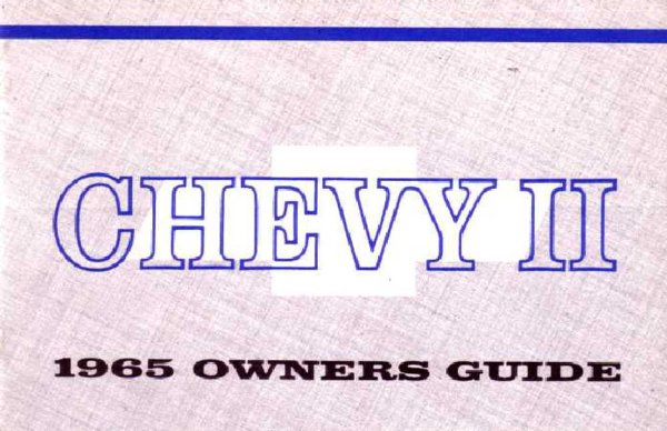 1965 Chevrolet Chevy II Owner's Manual