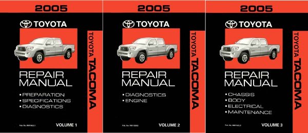 2005 Toyota Tacoma Factory Shop Service Manual