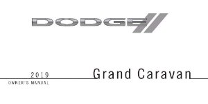 2019 Dodge Grand Caravan Owner's Manual