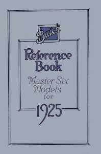 1925 Buick Master 6 Owner's Manual