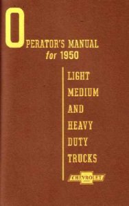 1950 Chevrolet Truck All Models Owner's Manual
