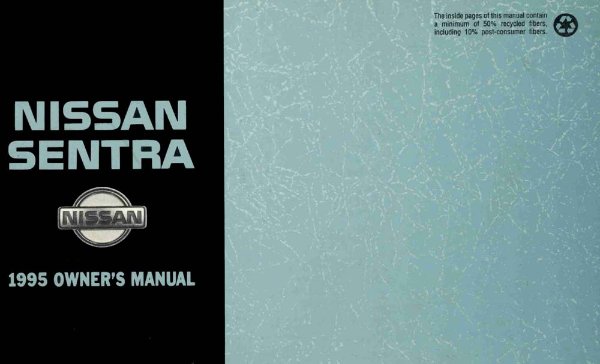 1995 Nissan Sentra Owner's Manual