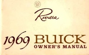 1969 Buick Riviera Owner's Manual