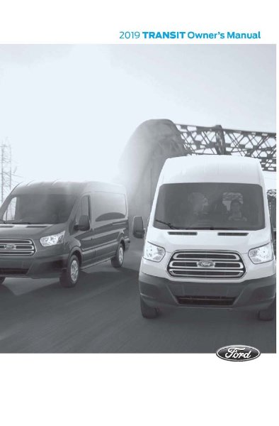 2019 Ford Transit Owner's Manual