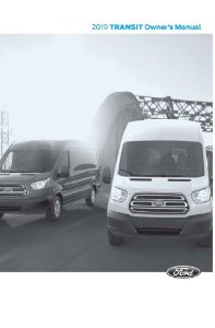 2019 Ford Transit Owner's Manual