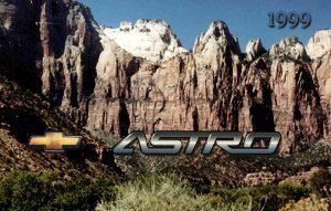 1999 Chevrolet Astro Owner's Manual