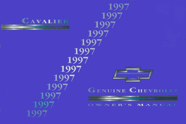 1997 Chevrolet Cavalier Owner's Manual