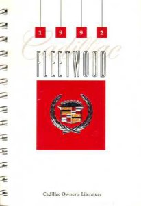 1992 Cadillac Fleetwood Owner's Manual
