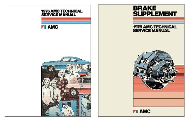 1976 AMC Gremlin, Hornet, Matador Factory Shop Service Manual