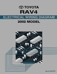 2002 Toyota RAV4 Wiring Diagrams Manual