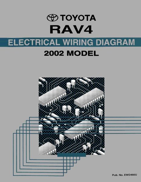 2002 Toyota RAV4 Wiring Diagrams Manual