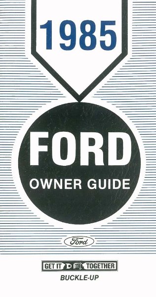 1985 Ford Crown Victoria Owner's Manual